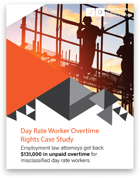 A poster with an image of construction workers.