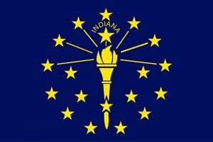 Indiana State Flag