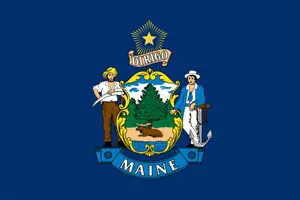 Maine State Flag