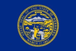 Nebraska State Flag