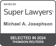 Super Lawyers rating for Michael A. Josephson.